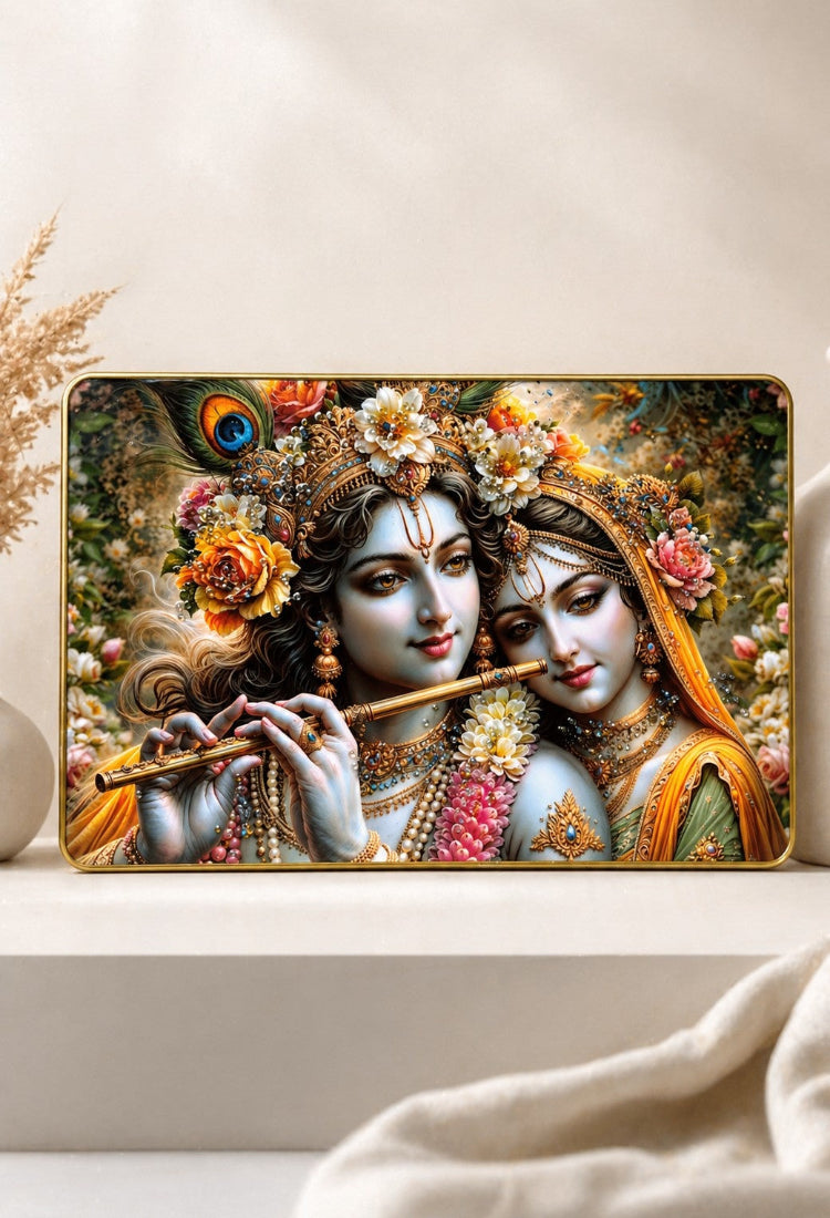 Radha Krishna unity Crystal Painting