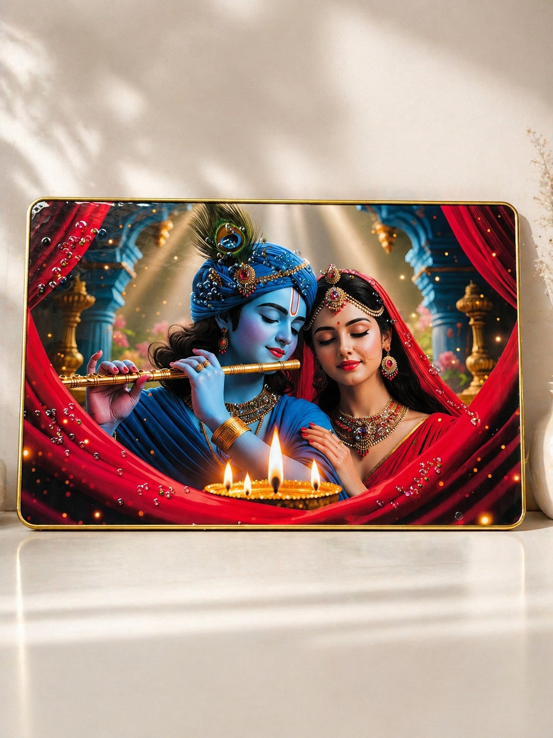 Radha Krishna connection Crystal Painting
